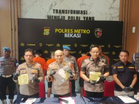 Pers Conference Polres Metro Bekasi