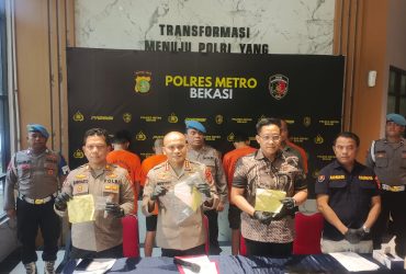 Pers Conference Polres Metro Bekasi