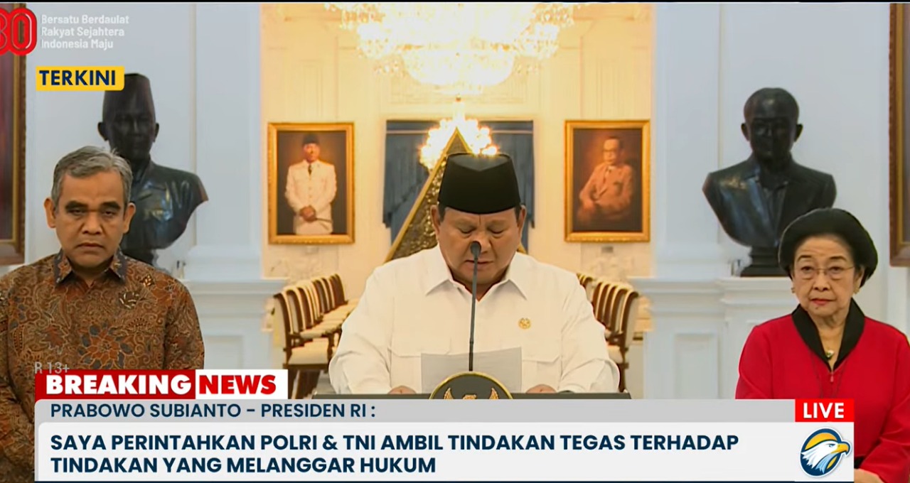 Gambar cuplikan tayangan MetroTv