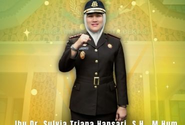 Dr. Sulvia Triana Hapsari, S.H., M.Hum. telah dilantik sebagai Kepala Kejaksaan Negeri Kota Bekasi 23 Juli 2025. (Photo Dok. Kejari Kota Bekasi)