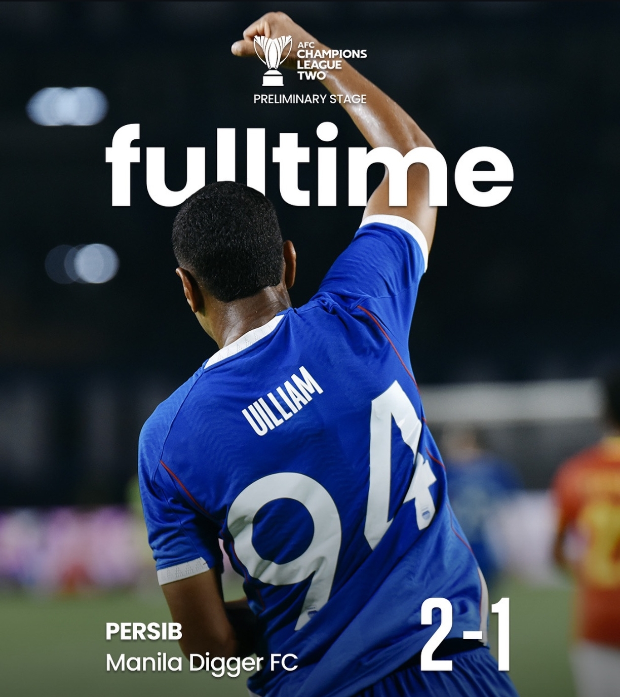 Persib Bandung Lolos ke Fase Grup ACL Two Usai Kalahkan Manila Digger di GBLA (Photo by instagram @persib)