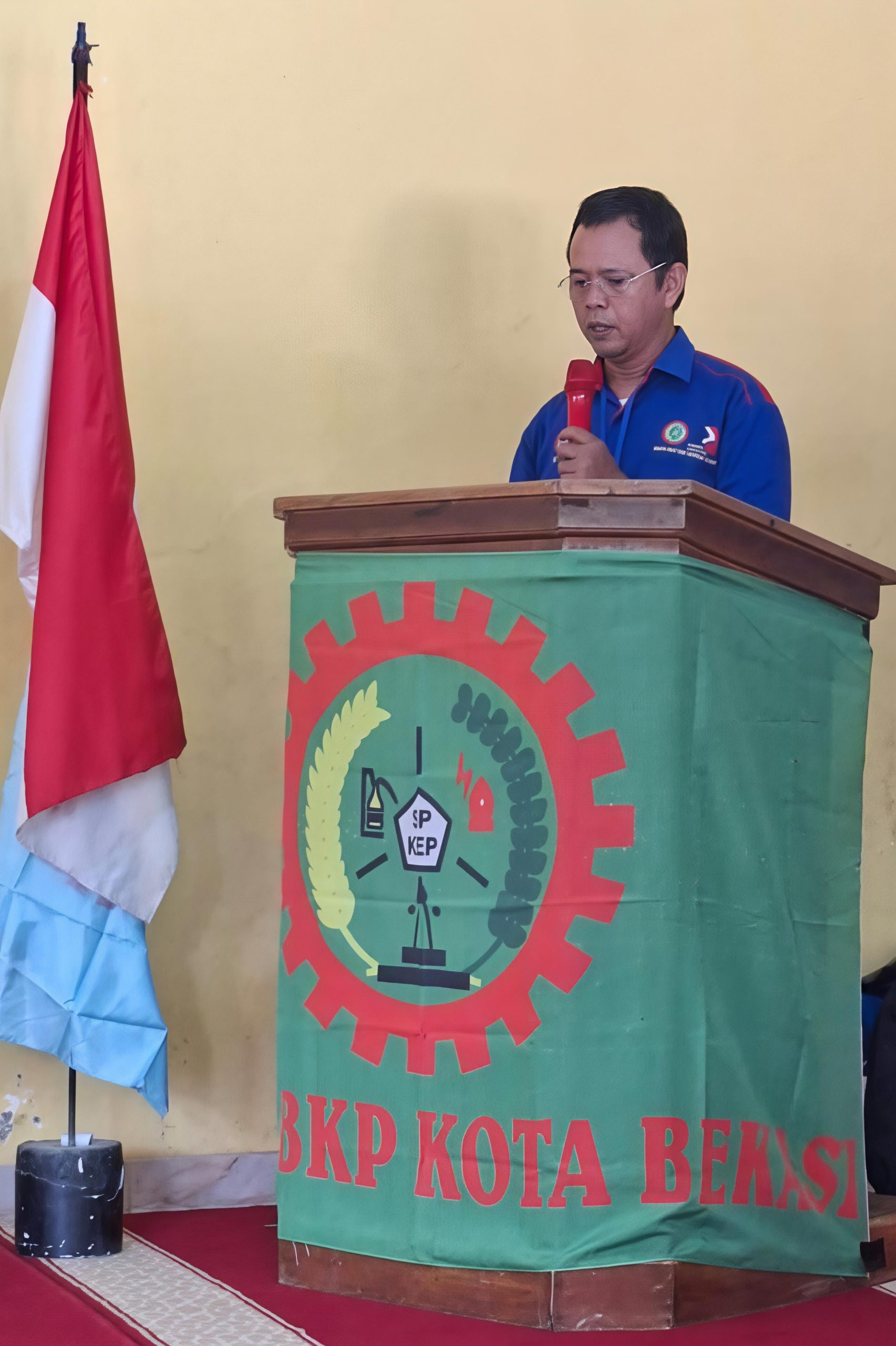 Sugiri Ketua Panitia Penyelenggara MUSNIK IV PT. Bina Karya Prima Bekasi 