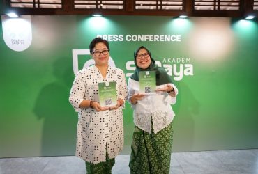 . Sesi Talkshow bersama Sarilani Wirawan, Co-Founder and Managing Director Digdaya Selaras dan AdeYuliani, Co-Founder and Business Development Director Digdaya Selaras dalam Peluncuran Akademi SaDaya