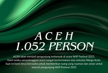 Berdasarkan data penyelenggara WJP, sedikitnya 1.052 warga Aceh menghadiri konser di luar provinsi. Menggunakan pendekatan konservatif yang lazim dalam studi dampak pariwisata (economic leakage), nilai belanja yang tidak berputar di Aceh diperkirakan Rp1,58–3,68 miliar hanya dari satu event. Ini baru satu contoh; pola serupa terjadi berulang.” (rujuk paper leakage & WJP)