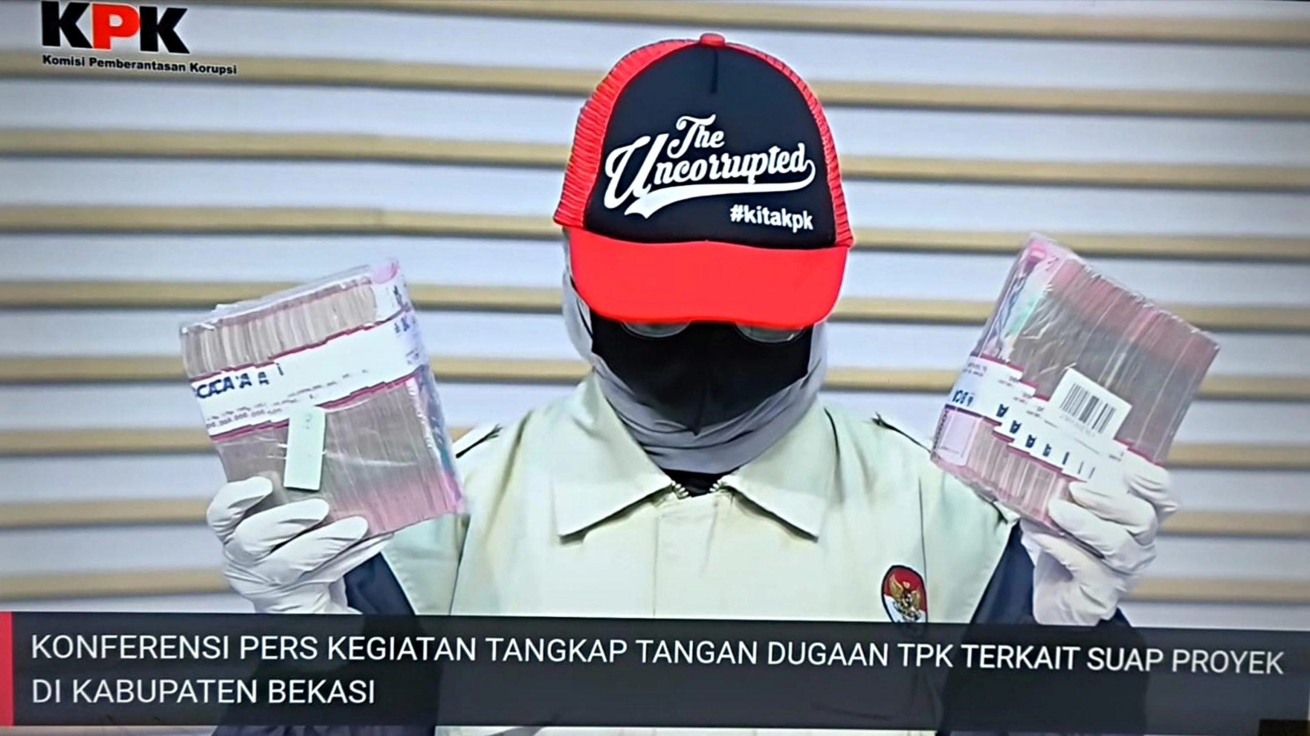 Photo Cuplikan Tayangan KPK RI, @HUMASKPK