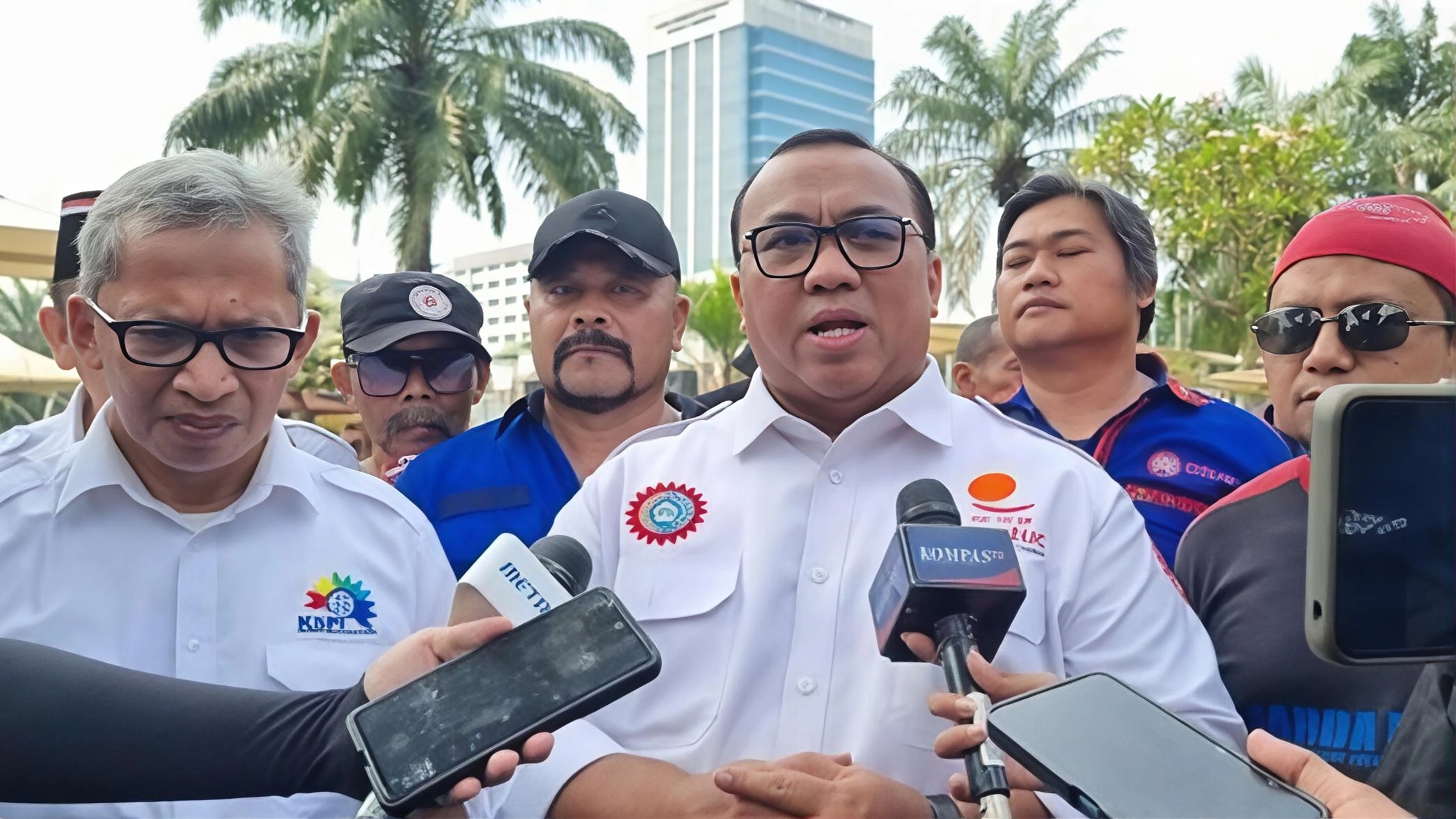 Presiden KSPSI Andi Gani