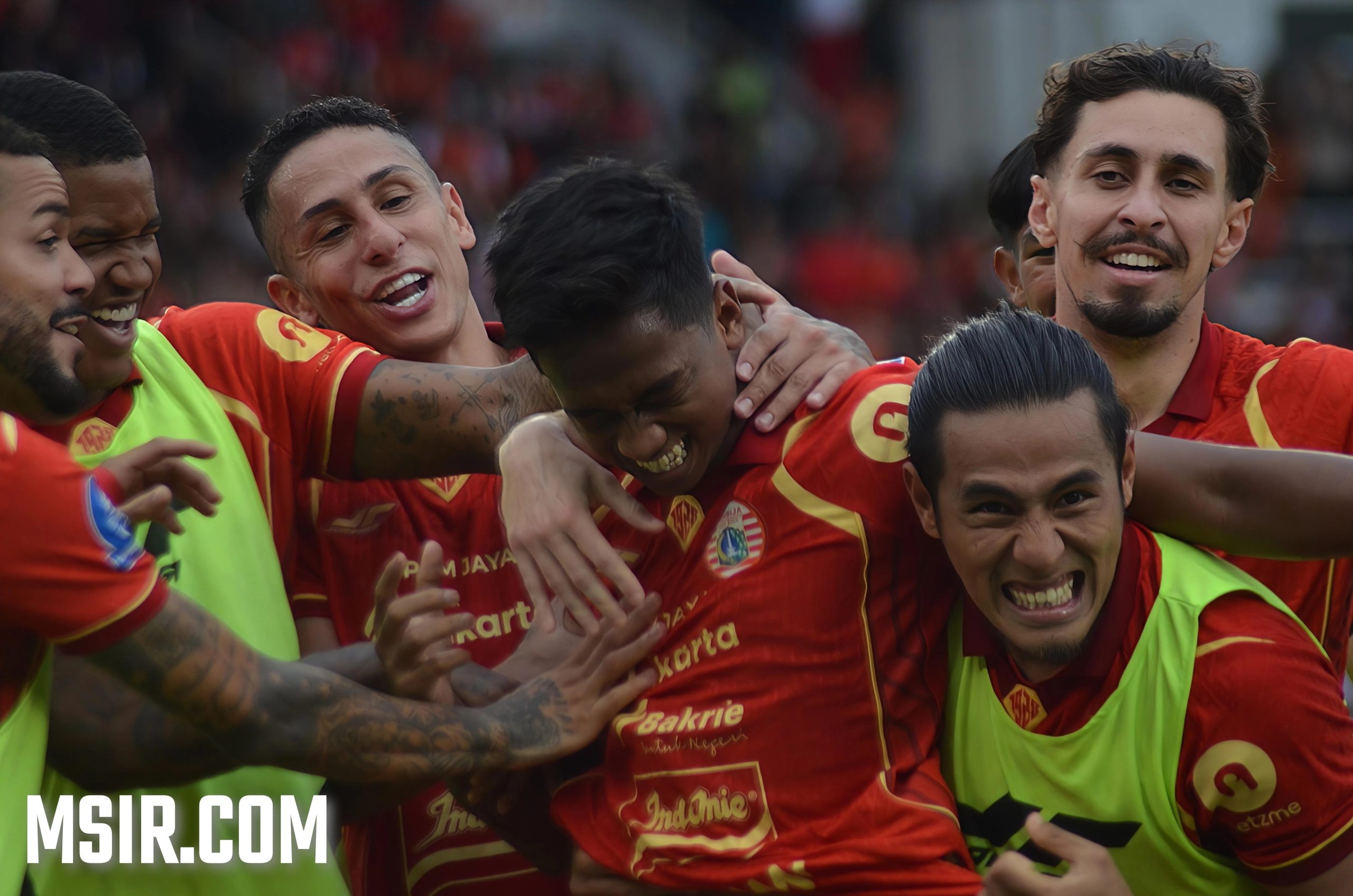 Selebrasi Cetak Gol kedua, Aditya Warman 