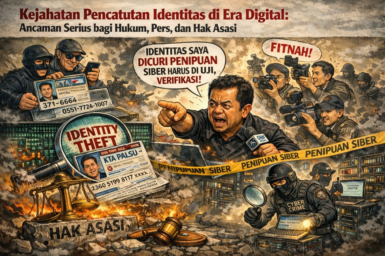 Kejahatan Pencatutan Identitas Di Era Digital