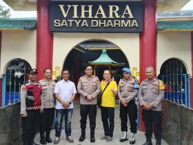 Foto apel siaga personel Polda Metro Jaya pengamanan Imlek 2026.