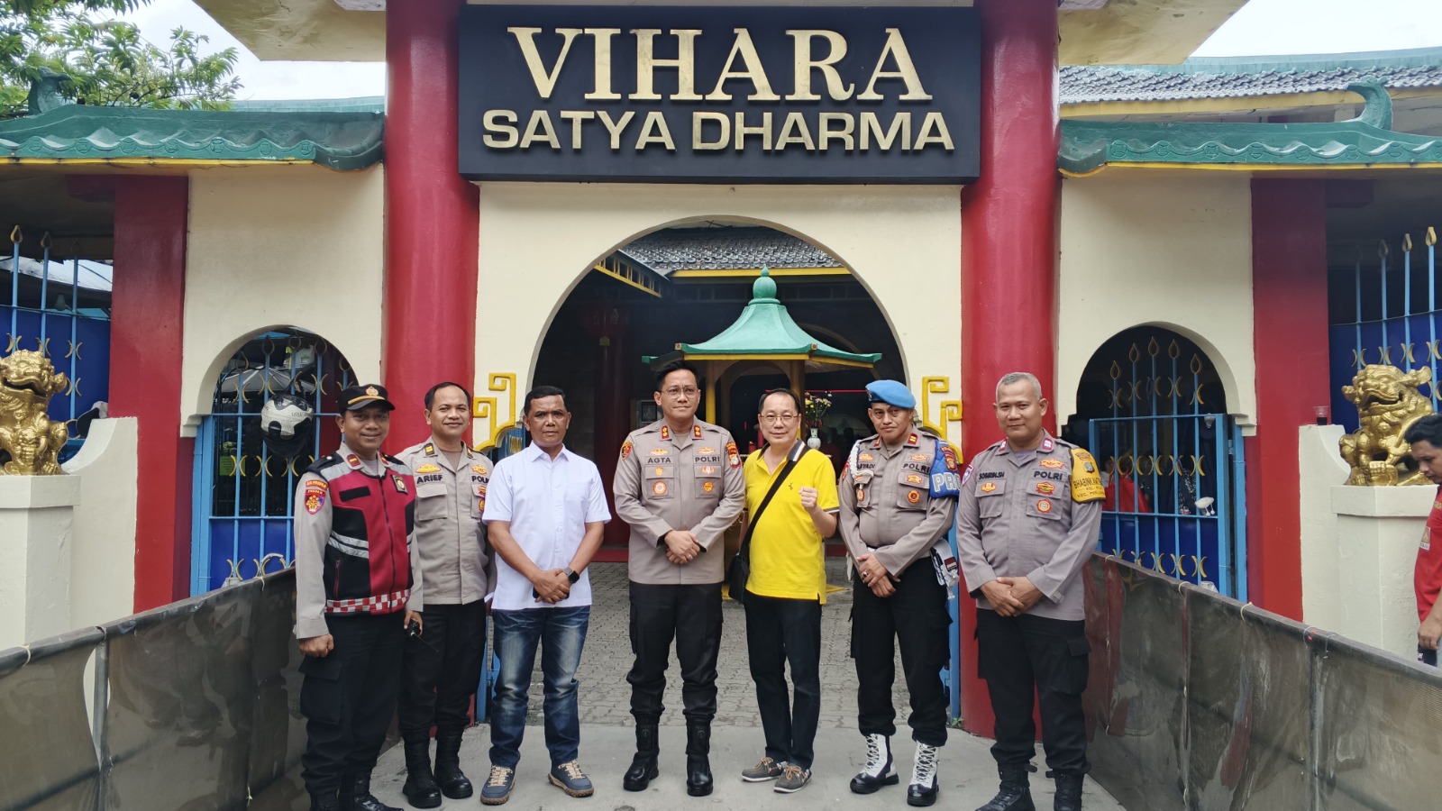 Foto apel siaga personel Polda Metro Jaya pengamanan Imlek 2026.