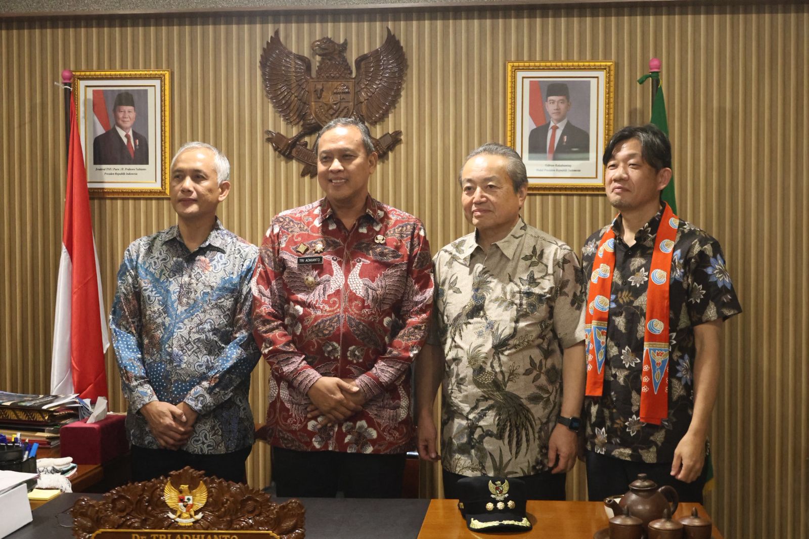 kunjungan delegasi dari Pemerintah Kota Susaki, Jepang. (Photo Dok. Humas Pemkot Bekasi)