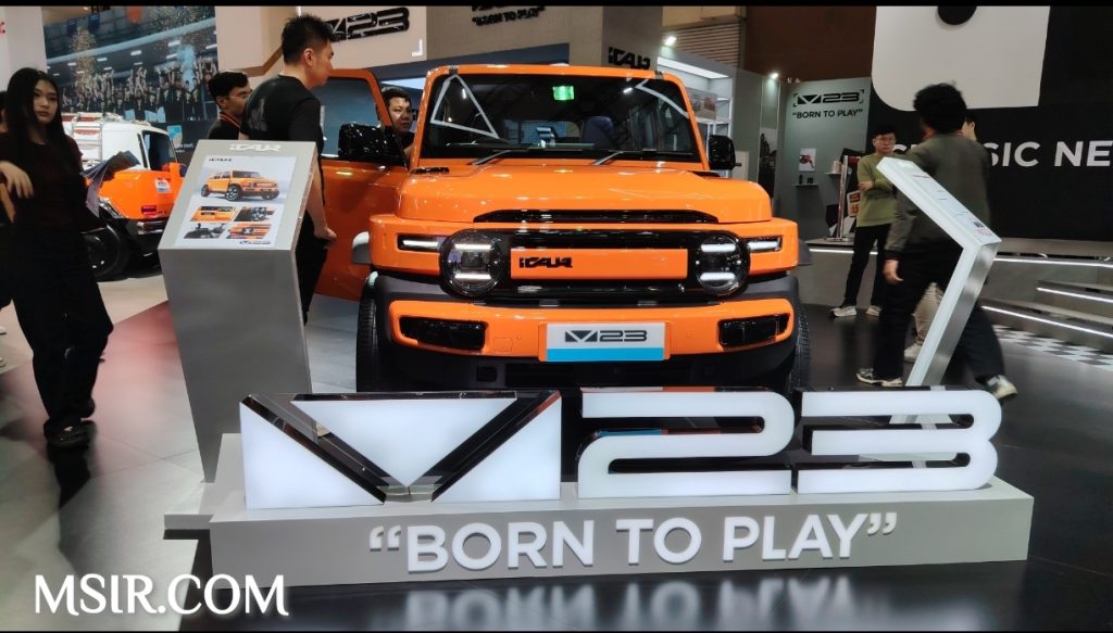 Booth iCar, ajang pameran IIMS 2026